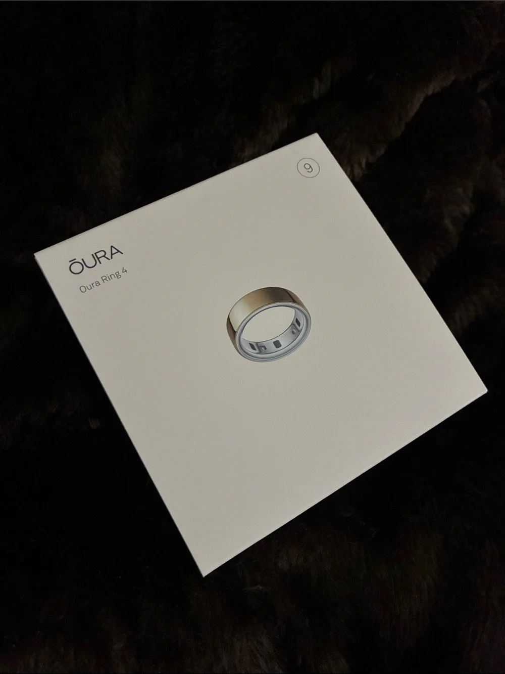 BRAND NEW Oura Ring 4 Gold size 9